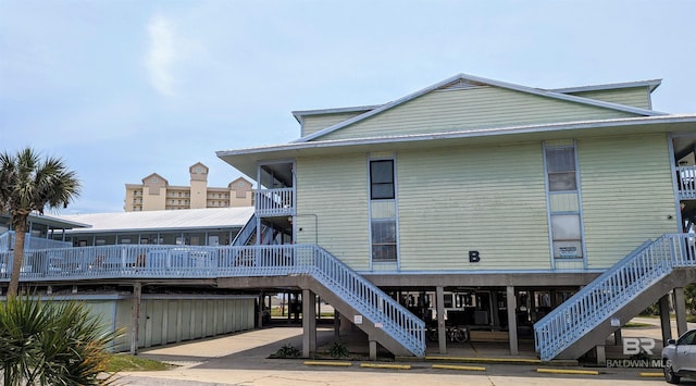 view of rear view of property