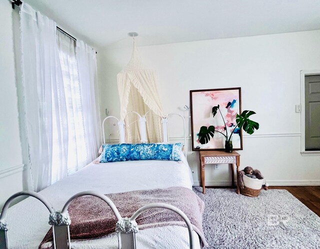 19744 County Road 9, Silverhill, AL 36576 - bedroom with wood-type flooring