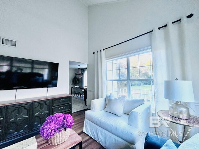 19744 County Road 9, Silverhill, AL 36576 - living room featuring wood-type flooring