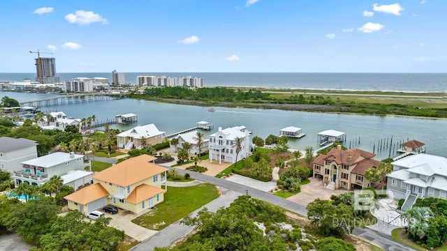 28452 Ono Blvd, Orange Beach, AL 36561 - drone / aerial view of a large body of water
