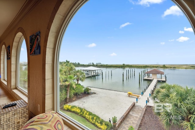 28452 Ono Blvd, Orange Beach, AL 36561 - dock area with a water view