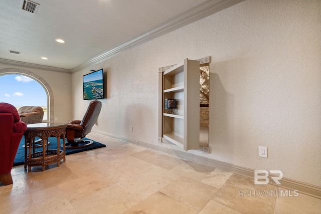28452 Ono Blvd, Orange Beach, AL 36561 - office space featuring ornamental molding and recessed lighting