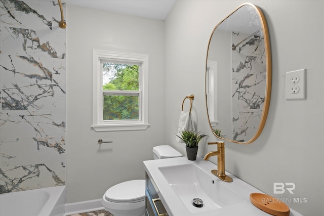 3512 Spring Hill Ave, Mobile, AL 36608 - full bath with vanity and washtub / shower combination