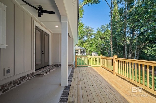 12380 Mannich Ln, Foley, AL 36580 - view of wooden terrace