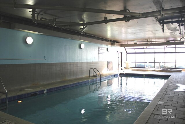 view of pool