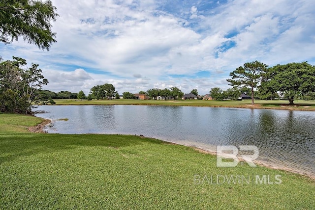 property view of water