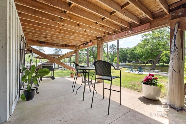 view of patio / terrace