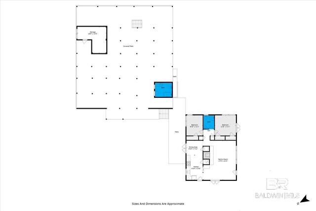 9876 Mcgee St, Elberta, AL 36530 - floor plan