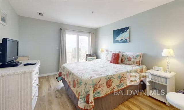 572 E Beach Blvd Unit 318, Gulf Shores, AL 36542 - bedroom with light wood finished floors