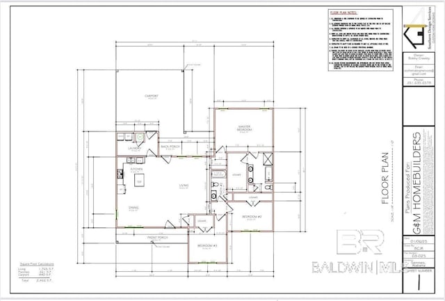 5561 Mccrary Rd, Semmes, AL 36575 - view of home floor plan