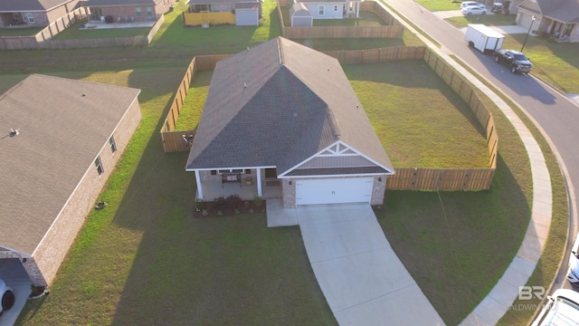 1123 Pheasant Cir, Foley, AL 36535 - bird's eye view featuring a residential view