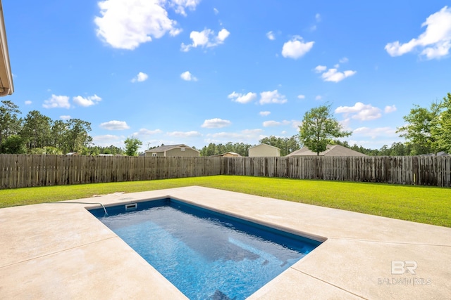 10210 Lyttleton Loop, Lillian, AL 36549 - view of pool with a yard, a fenced backyard, and a patio