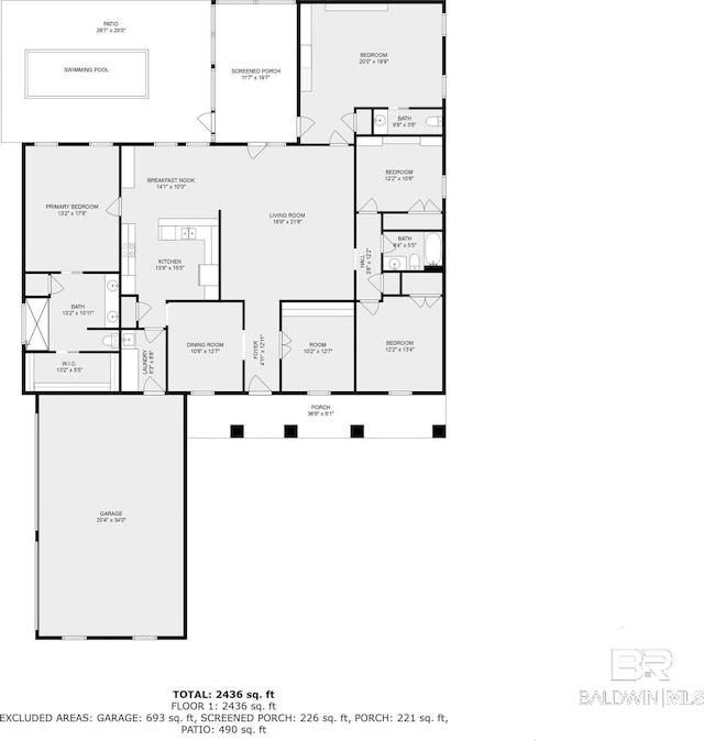 10210 Lyttleton Loop, Lillian, AL 36549 - plan