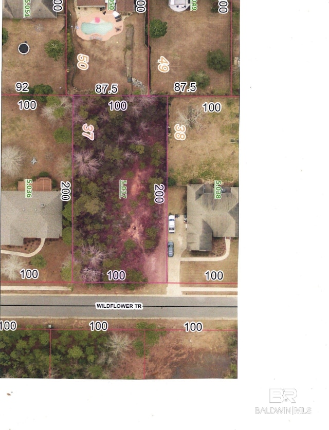 37 W Wildflower Trl, Spanish Fort AL, 36527 land for sale