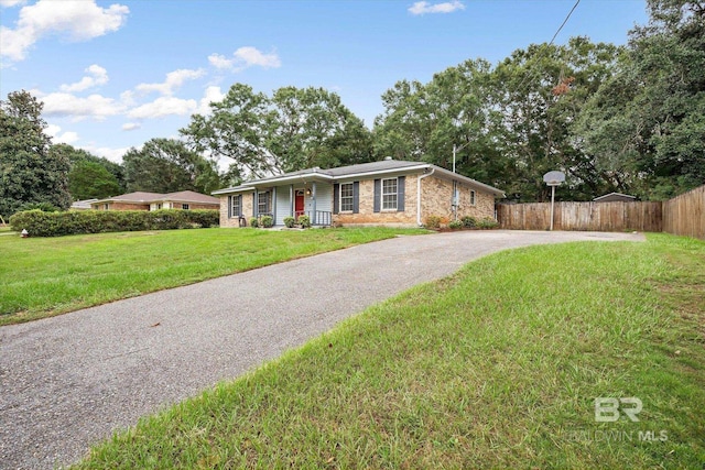 5175 W Somerset Dr, Mobile, AL 36619 - single story home with covered porch and driveway