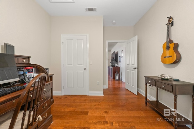 8664 Foxtail Loop, Pensacola, FL 32526 - home office featuring wood finished floors and baseboards