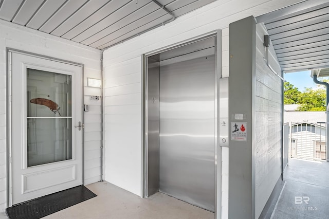 2200 W 2nd St Unit 301-C, Gulf Shores, AL 36542 - doorway to property with elevator