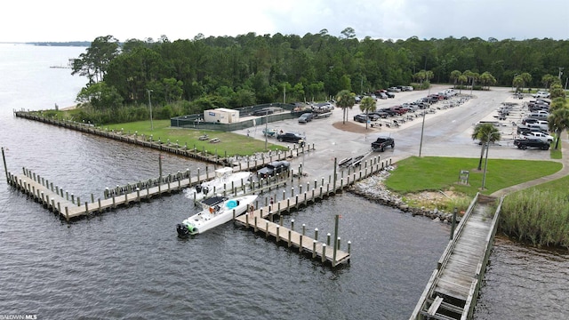 15082 County Road 93, Lillian, AL 36549 - drone / aerial view featuring a water view