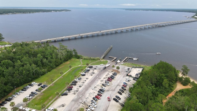 15082 County Road 93, Lillian, AL 36549 - drone / aerial view with a water view