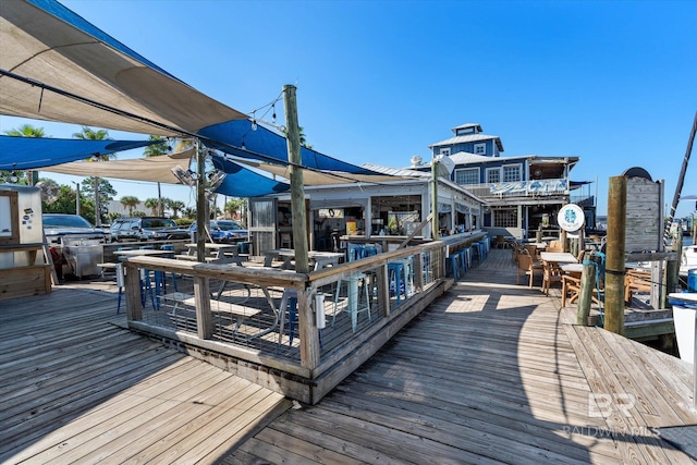 5570 Bay La Launch Ave, Orange Beach, AL 36561 - dock area with a deck