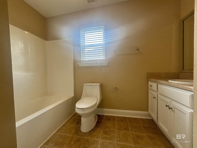 8185 Savage Loop, Theodore, AL 36582 - bathroom featuring vanity, washtub / shower combination, and tile patterned floors