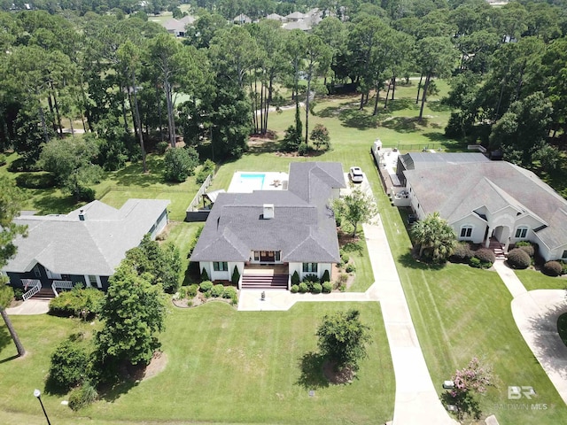 607 Wedgewood Dr, Gulf Shores, AL 36542 - aerial view of property and surrounding area