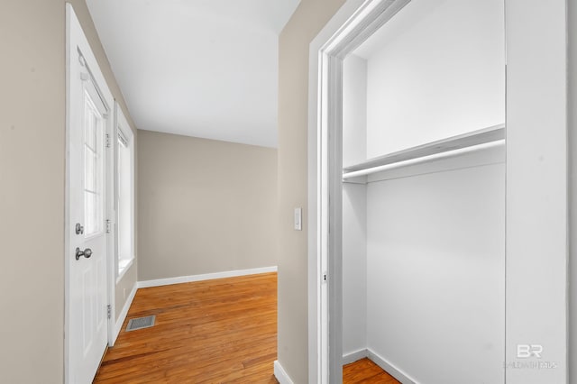 view of closet