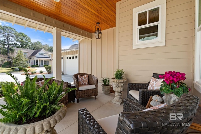 view of patio