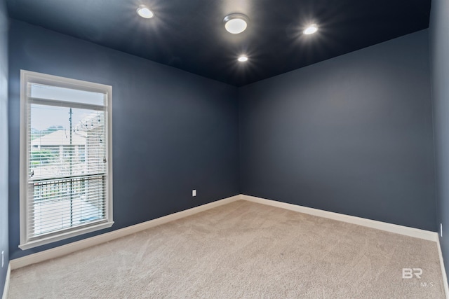 18971 Tralee Ct, Foley, AL 36535 - unfurnished room with carpet, baseboards, and recessed lighting
