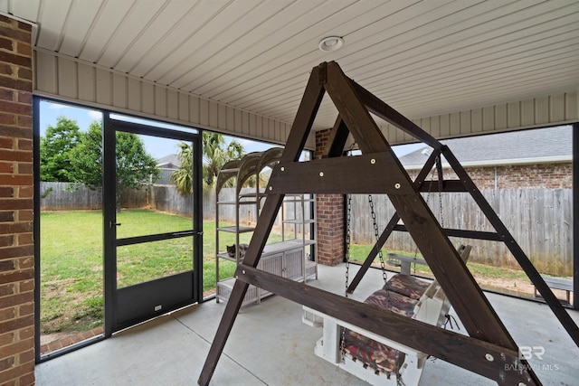 18971 Tralee Ct, Foley, AL 36535 - view of unfurnished sunroom