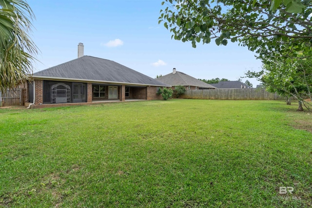 18971 Tralee Ct, Foley, AL 36535 - view of yard with a sunroom