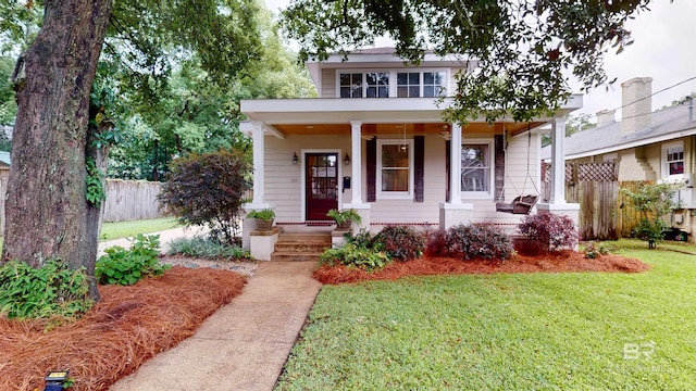 1651 Laurel St, Mobile, AL 36604 - view of front of house featuring covered porch