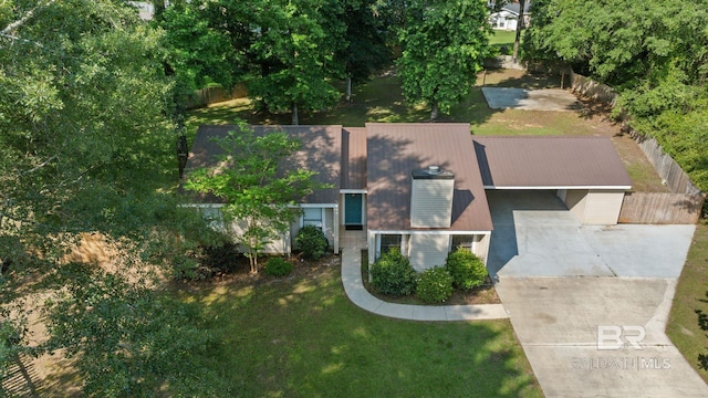 302 Norwood Ct, Bay Minette, AL 36507 - aerial view of property and surrounding area