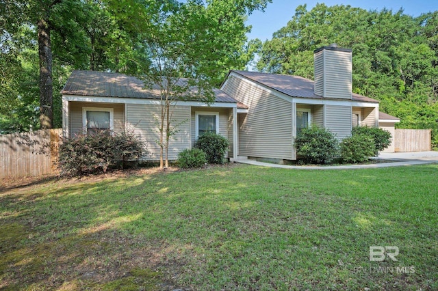 302 Norwood Ct, Bay Minette, AL 36507 - view of front of home with a chimney