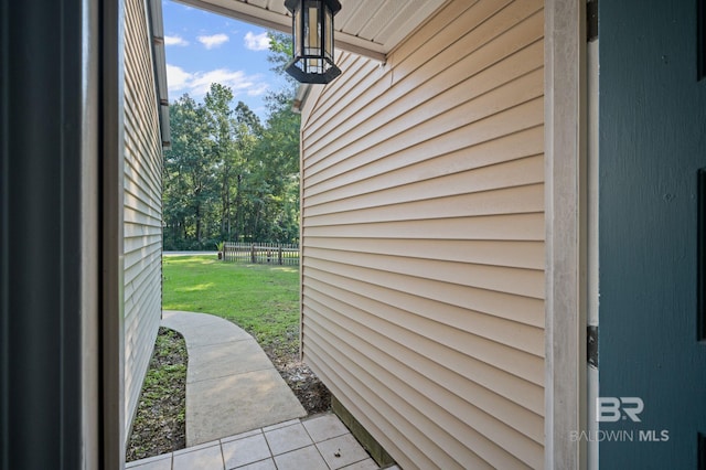 302 Norwood Ct, Bay Minette, AL 36507 - doorway to property with a yard