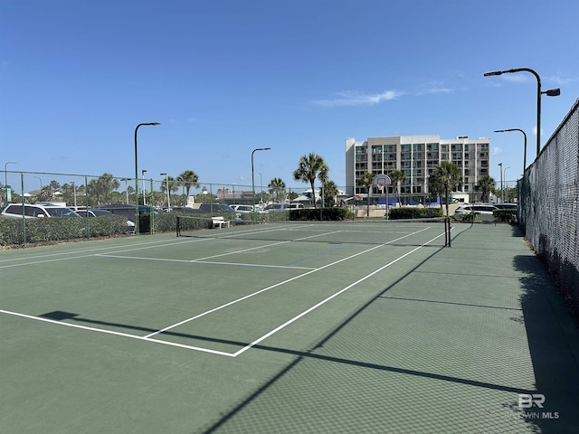 24250 Perdido Beach Blvd Unit 4603, Orange Beach, AL 36561 - view of tennis court featuring community basketball court
