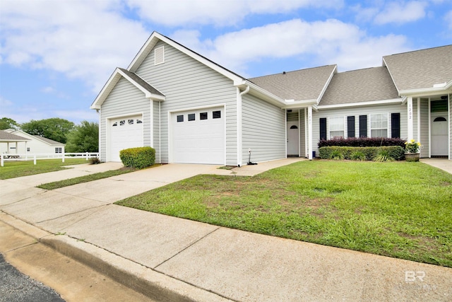 2651 S Juniper St Unit 1201, Foley, AL 36535 - ranch-style house with an attached garage, driveway, and roof with shingles