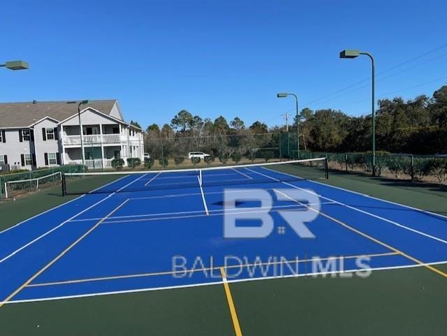 view of sport court with basketball court