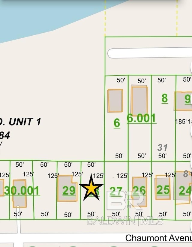 1220 Chaumont Ave, Dauphin Island AL, 36528 land for sale