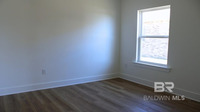 12681 Shoshoney Cir, Fairhope, AL 36532 - spare room with dark wood finished floors and baseboards