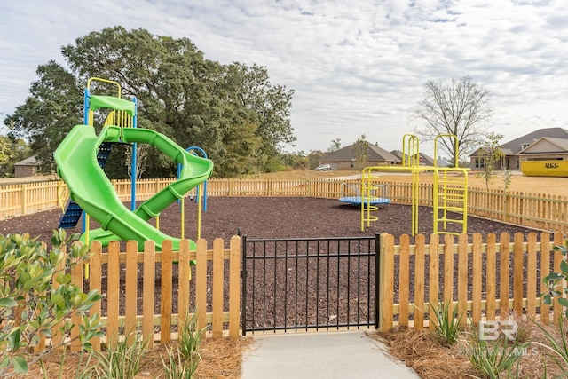 12681 Shoshoney Cir, Fairhope, AL 36532 - community jungle gym featuring a gate