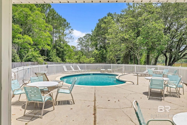 3677 Ashton Ct, Gulf Shores, AL 36542 - view of pool featuring a patio and view of scattered trees