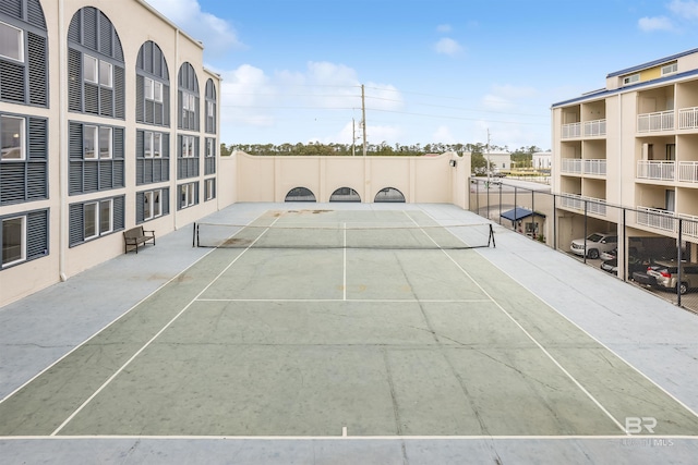 view of sport court