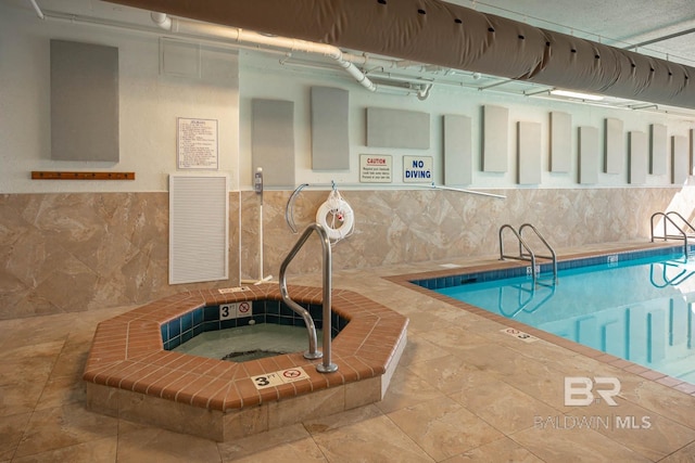 view of pool