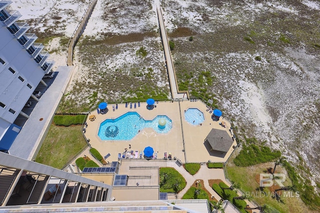 bird's eye view