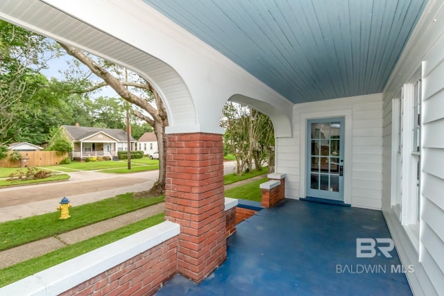 101 S Carlen St, Mobile, AL 36606 - view of patio