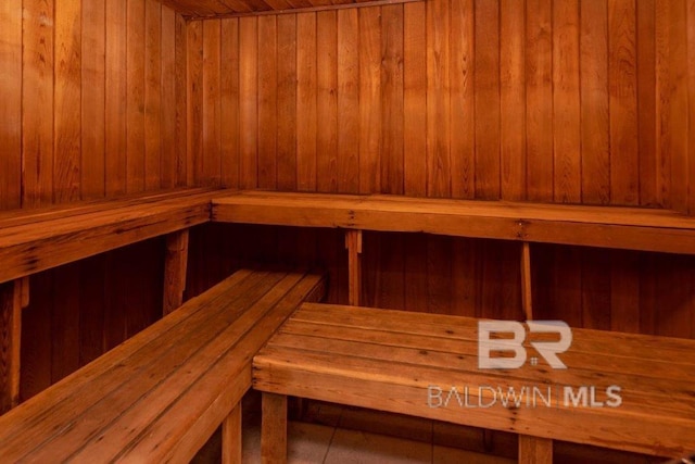 view of sauna / steam room