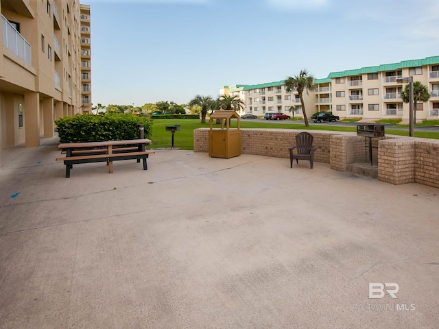 view of patio / terrace featuring a balcony