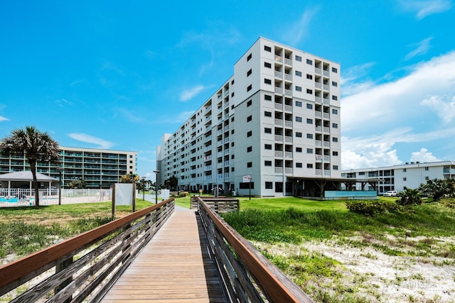 view of dock