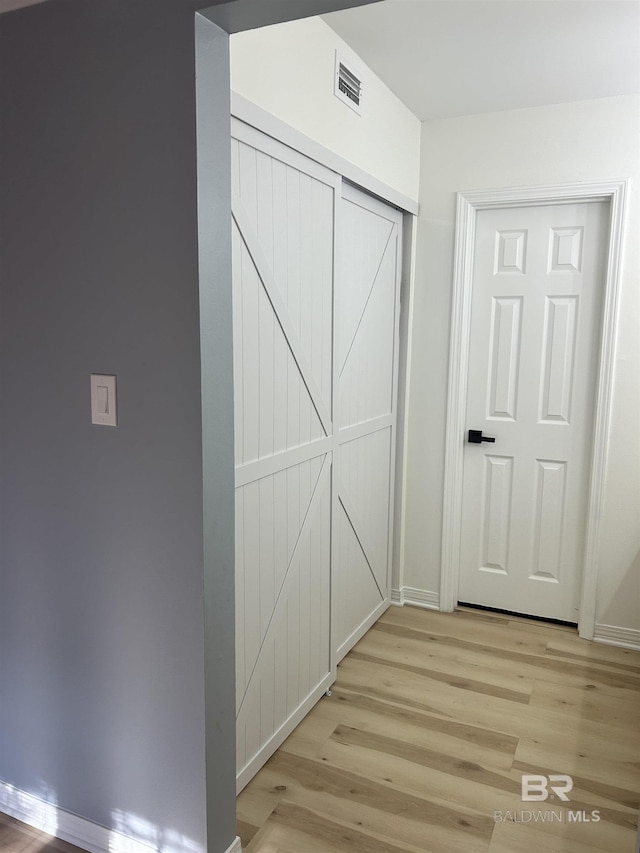 closet with visible vents